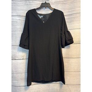 NWT Belongsci V-Neck Bell Sleeve Shift Dress Size M